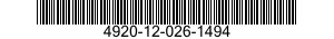 4920-12-026-1494  4920120261494 120261494