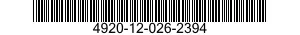 4920-12-026-2394  4920120262394 120262394