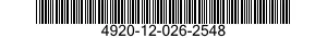 4920-12-026-2548  4920120262548 120262548