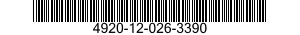 4920-12-026-3390 CABLE ASSEMBLY,SPECIAL PURPOSE,ELECTRICAL 4920120263390 120263390