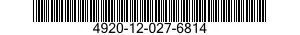 4920-12-027-6814  4920120276814 120276814