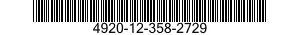 4920-12-358-2729 TEST SET,ELECTRONIC SYSTEMS 4920123582729 123582729