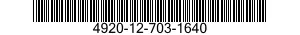 4920-12-703-1640 TEST SET,ELECTRONIC SYSTEMS 4920127031640 127031640