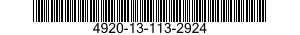 4920-13-113-2924 HOSE ASSEMBLY 4920131132924 131132924