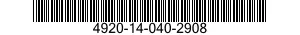 4920-14-040-2908 SUPPORT DE COMMANDE 4920140402908 140402908