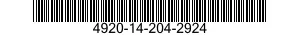 4920-14-204-2924  4920142042924 142042924