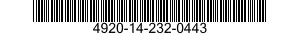 4920-14-232-0443  4920142320443 142320443
