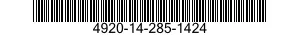 4920-14-285-1424  4920142851424 142851424