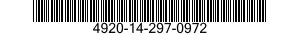 4920-14-297-0972  4920142970972 142970972