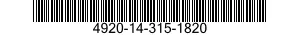 4920-14-315-1820  4920143151820 143151820