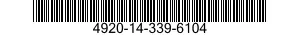 4920-14-339-6104  4920143396104 143396104