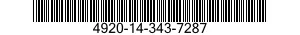 4920-14-343-7287  4920143437287 143437287