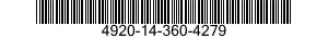 4920-14-360-4279 INDEX,REGLAGE AILER 4920143604279 143604279