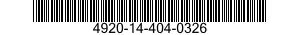 4920-14-404-0326 CONNECTOR,TEST EQUI 4920144040326 144040326