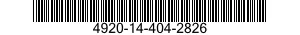 4920-14-404-2826 TEST SET,COUNTERMEASURES SET 4920144042826 144042826
