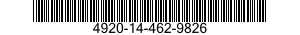 4920-14-462-9826 TEMPLATE,CONTROL RIGGING,AIRCRAFT 4920144629826 144629826