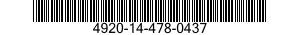 4920-14-478-0437 TEST SET,COUNTERMEASURES SET 4920144780437 144780437