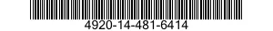 4920-14-481-6414 TEST SET GROUP,COUNTERMEASURES 4920144816414 144816414