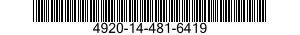 4920-14-481-6419 TEST SET GROUP,COUNTERMEASURES 4920144816419 144816419