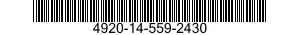 4920-14-559-2430 TEST PROGRAM SET 4920145592430 145592430