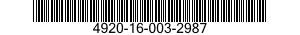 4920-16-003-2987 CABLE ASSEMBLY,INTERFACE DEVICE,ELECTRICAL 4920160032987 160032987