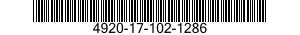 4920-17-102-1286 FIXTURE, MACHINE 4920171021286 171021286