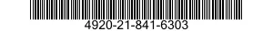 4920-21-841-6303 TEST KIT,LEAKAGE,FRONT FRAME 4920218416303 218416303