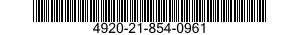 4920-21-854-0961  4920218540961 218540961