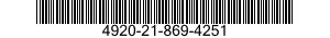 4920-21-869-4251  4920218694251 218694251