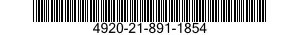 4920-21-891-1854 PIN,RIGGING * 4920218911854 218911854