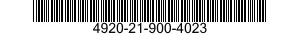 4920-21-900-4023 CABLE ASSEMBLY,SPECIAL PURPOSE,ELECTRICAL 4920219004023 219004023