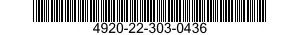 4920-22-303-0436  4920223030436 223030436