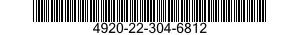 4920-22-304-6812  4920223046812 223046812