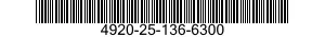 4920-25-136-6300 TEST PROGRAM SET 4920251366300 251366300