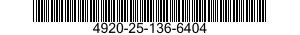 4920-25-136-6404 TEST PROGRAM SET 4920251366404 251366404