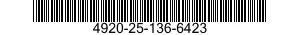4920-25-136-6423 TEST PROGRAM SET 4920251366423 251366423