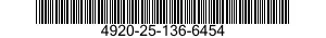 4920-25-136-6454 TEST PROGRAM SET 4920251366454 251366454