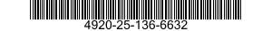 4920-25-136-6632 TEST PROGRAM SET 4920251366632 251366632