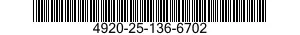 4920-25-136-6702 TEST PROGRAM SET 4920251366702 251366702