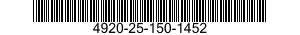 4920-25-150-1452 INSTALLATION KIT,SHOP EQUIPMENT 4920251501452 251501452