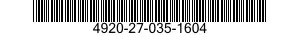 4920-27-035-1604 TEST PROGRAM SET 4920270351604 270351604