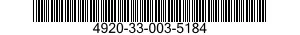 4920-33-003-5184 FIXTURE ASSEMBLY,TEST,INTERFACE DEVICE 4920330035184 330035184