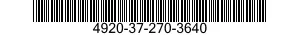 4920-37-270-3640  4920372703640 372703640