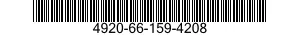 4920-66-159-4208 ADAPTER,PRESSURE TEST 4920661594208 661594208