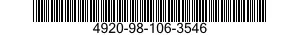 4920-98-106-3546  4920981063546 981063546