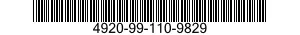 4920-99-110-9829  4920991109829 991109829