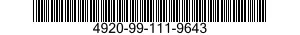 4920-99-111-9643  4920991119643 991119643
