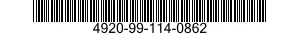 4920-99-114-0862  4920991140862 991140862