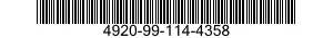 4920-99-114-4358  4920991144358 991144358