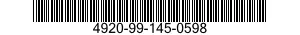 4920-99-145-0598  4920991450598 991450598